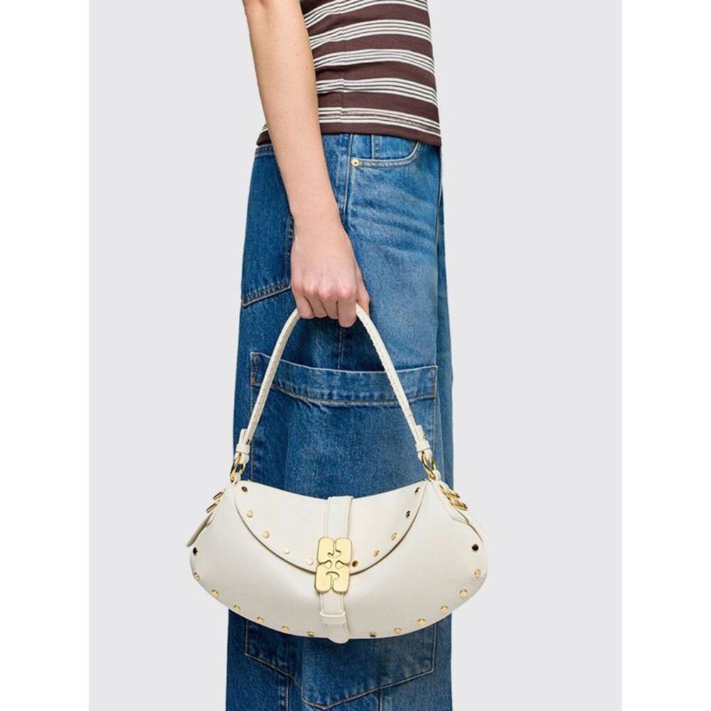 Ganni Shoulder Bag Woman Nude - Picture 2 of 4